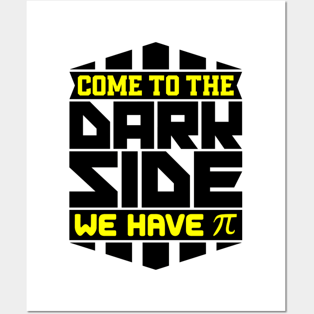 Come to the dark side we have Pi Wall Art by colorsplash